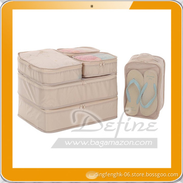 6 Pieces Set Travel Luggage Organizers Multi-function